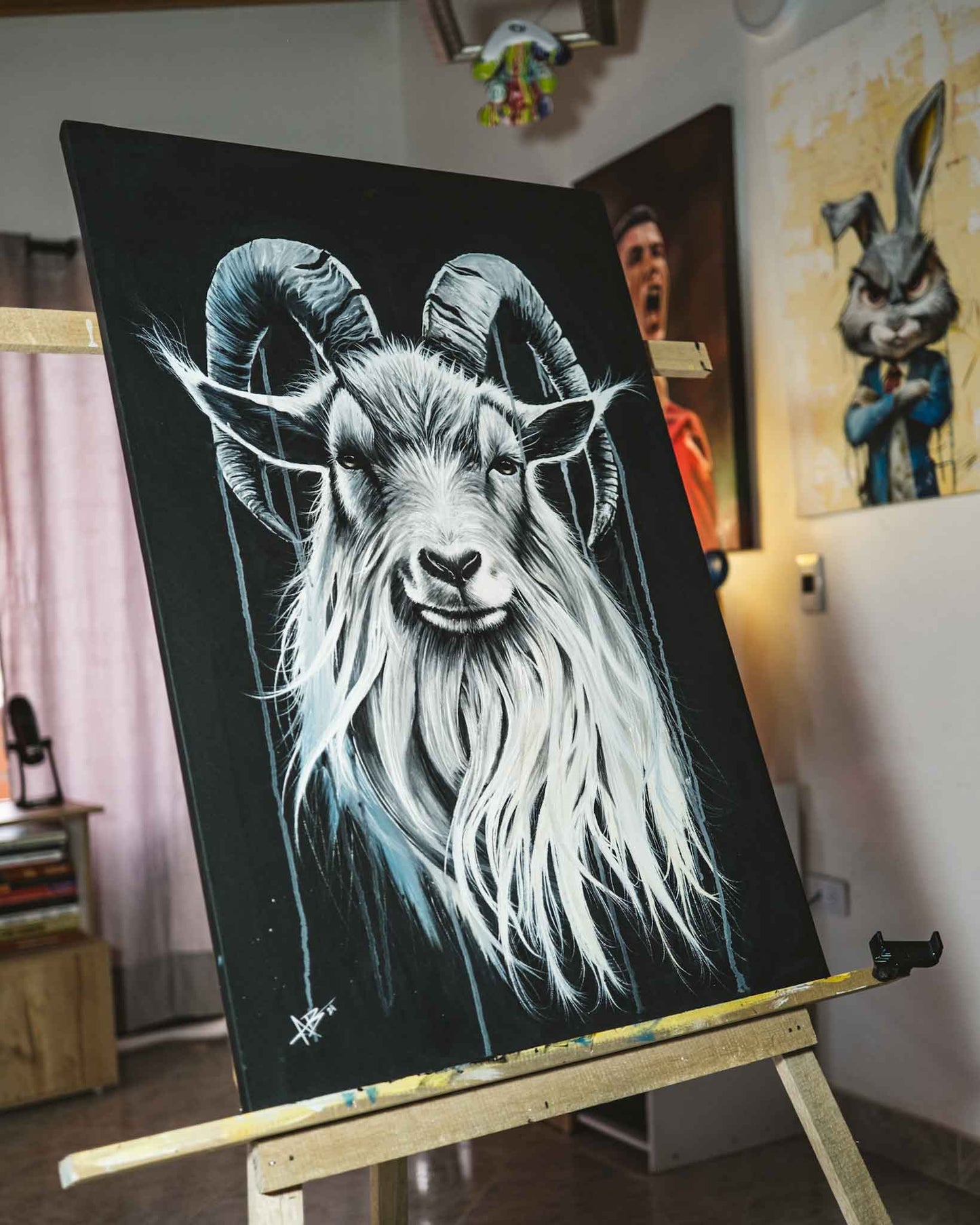 Obra de arte “THE GOAT”